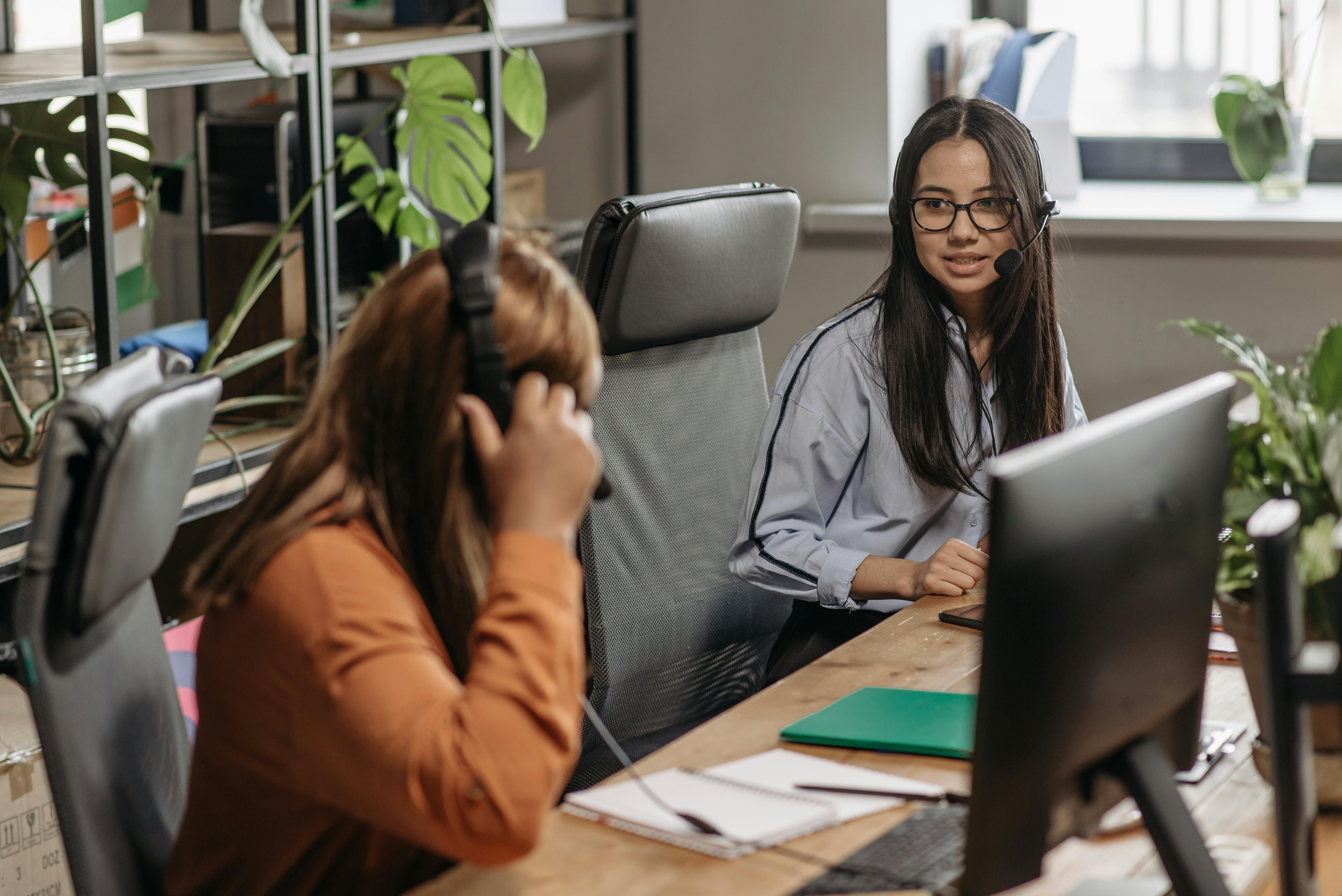 AI-powered counseling support interface